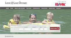 Desktop Screenshot of lookatlakeoconee.com